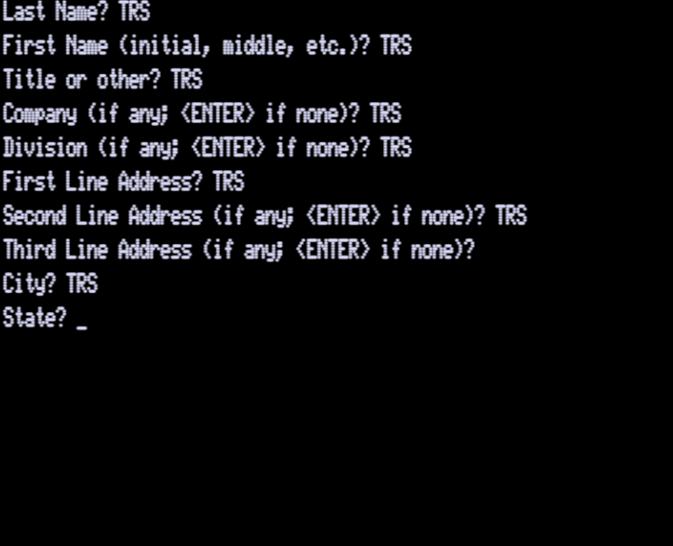 Screen shot
